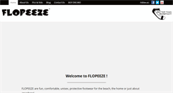 Desktop Screenshot of flopeeze.com